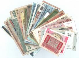 23db-os vegyes külföldi bankjegy tétel, közte Madagaszkár, Jugoszlávia, Nepál T:I-III-