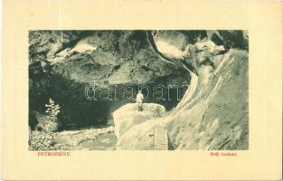 1916 Petrozsény, Petrosani; Boli barlang. W. L. Bp. 5401. / Dealul si Pestera Bolii / Bolii cave (fa)
