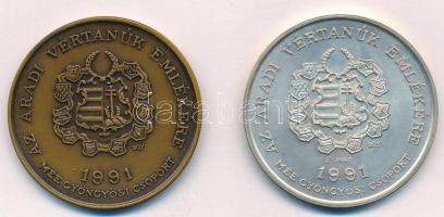 Bognár György (1944-) 1994. "MÉE Gyöngyösi Csoport - Aradi Vértanúk / Láhner György" Br és...