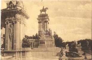 Madrid, Parque del Retiro, Monumento a Alfonso XII. / park, monument