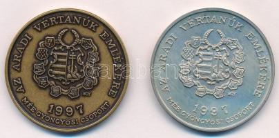 Bognár György (1944-) 1997. "MÉE Gyöngyösi Csoport - Aradi Vértanúk / gr. Vécsey Károly" B...