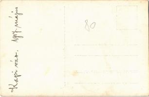 1917 Kapi, Kapusany; vár, katonák / Kapusiansky hrad / castle ruins, K.u.K. soldiers. photo