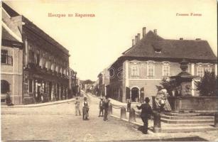 Karlóca, Sremski Karlovci; Fő utca, üzlet. W. L. 304. / main street, shop