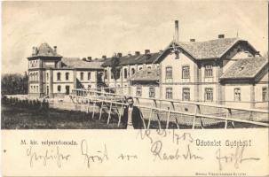 1903 Győr, M. kir. selyemfonoda