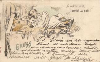 1898 Being a tourist