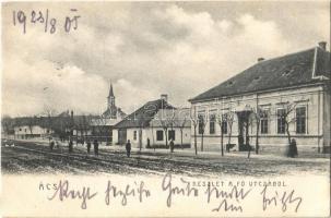 1905 Ács, Fő utca, Községi óvoda