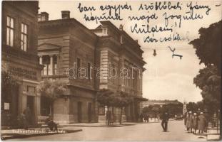 1930 Székesfehérvár, Színház, takarékpénztár részvénytársaság