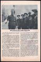 1931-1940 Vegyes német nyelvű újság tétel, 3 db: 
Jung-Österreich. 1934 7-8. sz., Der Pimpf. Nation...