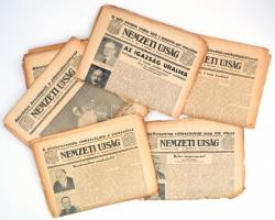 cca 1910-1940 Vegyes újság tétel. kb 15 db, vegyes állapotban