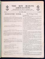 1920 The Boy Scouts Association Headquarters Gazette. 14. teljes évfolyam. Angol nyelven. Változó ál...