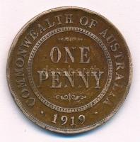 Ausztrália 1919. 1p Br "V. György" T:2-,3 ph Australia 1919. 1 Penny Br "George V&quo...