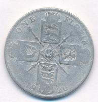 Nagy-Britannia 1920. 1Fl Ag "V.György" T:3,3- 
Great Britain 1920. 1 Florin Ag "Geor...