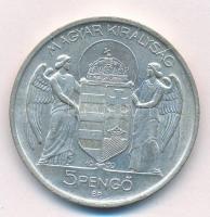 1939. 5P Ag "Horthy balra" T:1-
Adamo P8.2