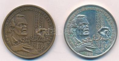 Peternák Gusztáv (1928-) 1982. "Bartók Béla 1881-1981 / Kodály Zoltán 1882-1982" Br és Ag ...