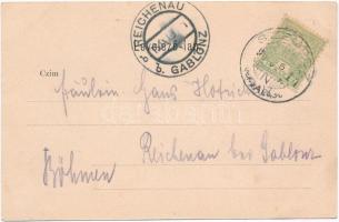 1905 Szenc, Szempcz, Senec; vasútállomás / Bahnhof. Gelbers Ansichtskartenausstellung / railway stat...