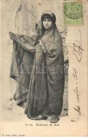 1903 Bédouine du Sud / Bedouin woman, Tunisian folklore. TCV card