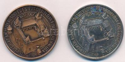 Buda István (1952-) 1987. "MÉE Budapest - Pálfy Tamás Palotai Várkapitány" Br és Ag emléké...