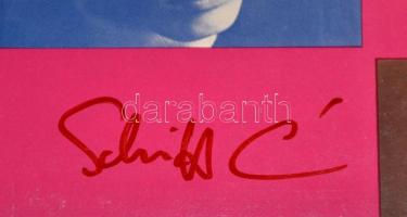 Kocsis Zoltán ls Schiff András aláírása Bach koncert bakeliten