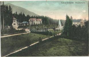 1910 Tátraszéplak, Tatranska Polianka, Westerheim (Magas-Tátra, Vysoké Tatry);