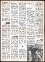 Grosics Gyula, az Arancsapat játékosa saját kezű aláírása őt ábrázoló újságkivágáson