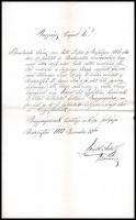 1885-1941 5 db egyházi levél