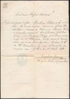 1870-1991 4 db váci okmány, nyomtatvány, képeslap