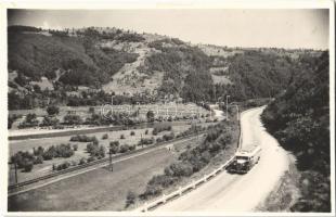 1944 Királyhágó, Bucsa, Bucea; út, autóbusz / road, autobus