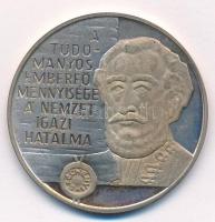 Képíró Zoltán (1944-1981) 1975. "150 éves a Magyar Tudományos Akadémia" Ag emlékérem (30,6...