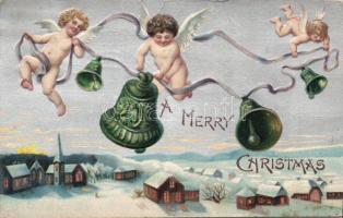 Christmas Embossed Litho