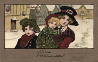 Christmas, children Litho s: Ethel Parkinson