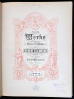 Robert Schumann Werke für Klavier zu 2 Händen. Band V. (Szonáták, versenyművek..stb.) Leipzig, én., ...