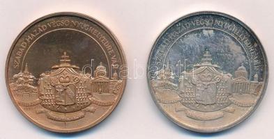 Bozó Gyula (1913-2004) / Szabó Géza (1939-) 1991. Mindszenty bíboros emlékére Br és Ag emlékérem pár...