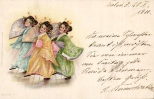 Japaneese folklore Litho