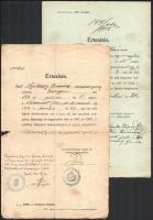 1902-1959 7 db postai irat (pl. Magyar Postaüzemi Szabványok Gyűjteménye) és 1 db képeslap