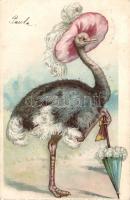 Ostrich Litho