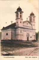 Torontálszécsány, Setschan, Secanj; Római katolikus templom / Catholic church (fl)