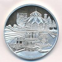 Csóka Zsuzsanna (1962-) 1999. "MÉE Nagykanizsa / Letenye 10 éve város" Ag emlékérem (31,35...