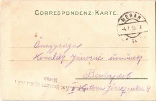 1915 Lana (Merano, Meran / Südtirol); Gasthof und Pension Teiss / restaurant and hotel. A. Stauder A...