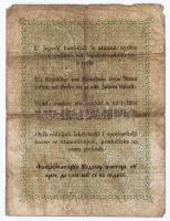 1848. 2Ft "Kossuth bankó" T:III- 
Adamo G106