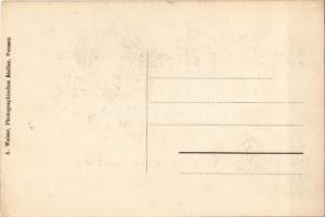 Rafna, Raffna, Ramna; utcakép üzletekkel. A. Weiser Photographisches Atelier / street views with sho...