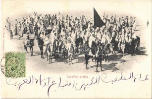 1902 Cavaliers arabes / Arab cavalrymen from Tunisia. TCV card