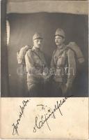1914 Hadrakelő katonák Marosvásárhelyről / WWI K.u.K. (Austro-Hungarian) military, soldiers from Targu Mures. photo
