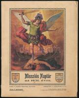 1931 Missziós Naptár az 1931. évre. Szerk.: Zimits Mihály. Budatétény, Názáret Missziósház. Papírkötésben, a borító elvált.