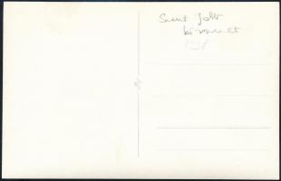 1938 Budapest, Szent Jobb körmenet a Nemzetközi Eucharisztikus Kongresszus idején, fotó, 8,5×13 cm