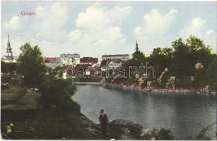 1914 Goszpics, Gospic; látkép / general view (EK)