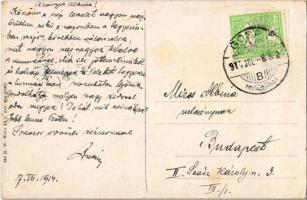 1914 Goszpics, Gospic; látkép / general view (EK)