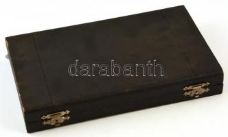 Jean Koch brémai ékszerész Bergfeld  ezüst étkészlet eredeti dobozban. 115gr. + kés. Jelzett / Silve...