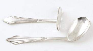 WMF jelzett baby evőeszköz ezüstözött alpakka 14 cm, 10 cm.