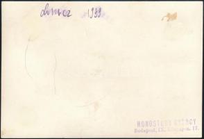 1939 Losonc (Felvidék), tüzérlaktanya, Monostory György fotója, pecséttel jelzett, 9,5×14 cm  / Luče...
