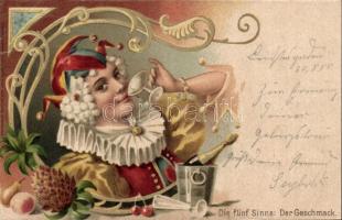 The five senses: Taste Litho